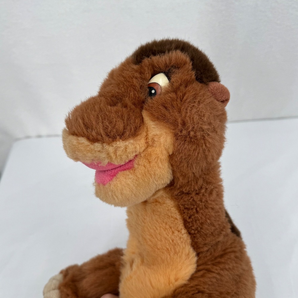 Vintage The Land Before Time Plush Gund 1988 Littlefoot Dinosaur 17" Retro Toy - Picture 6 of 9